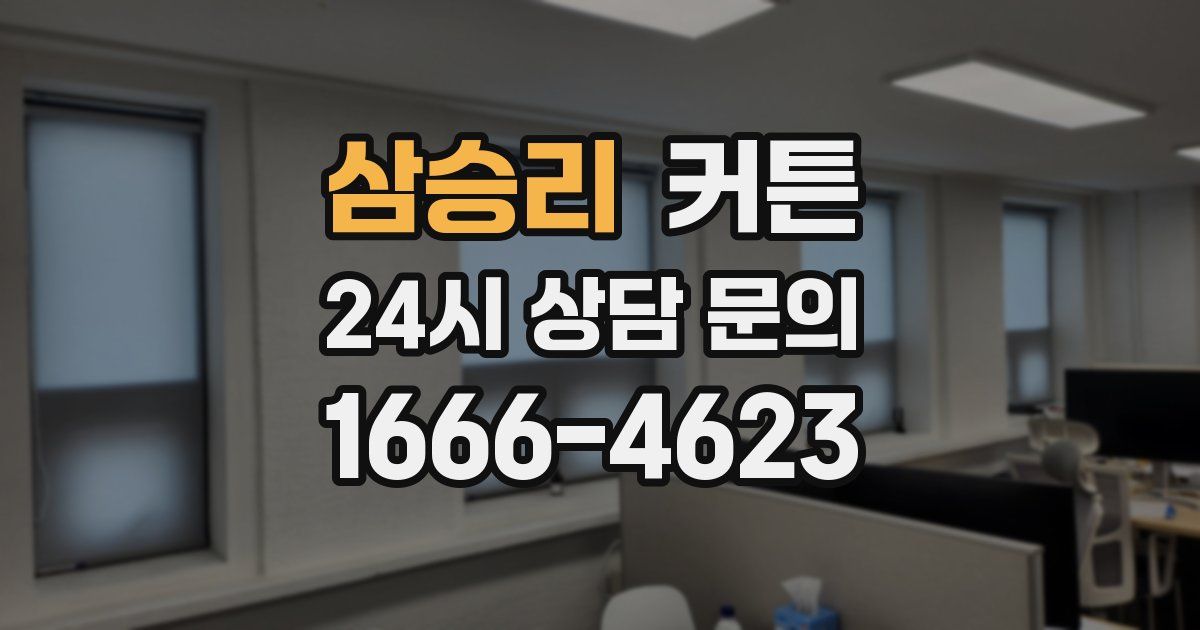 삼승리 커튼