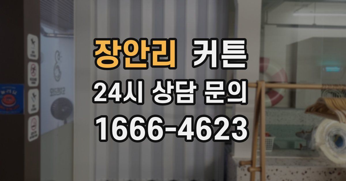 장안리 커튼