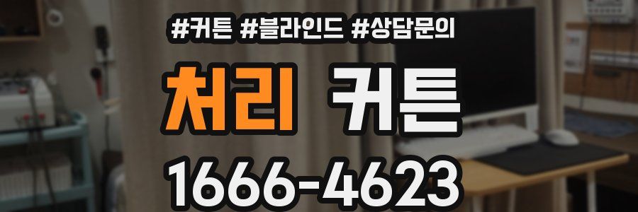 처리 커튼