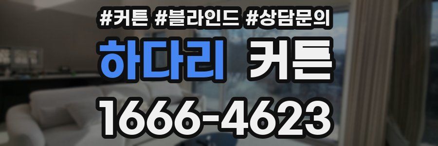 하다리 커튼