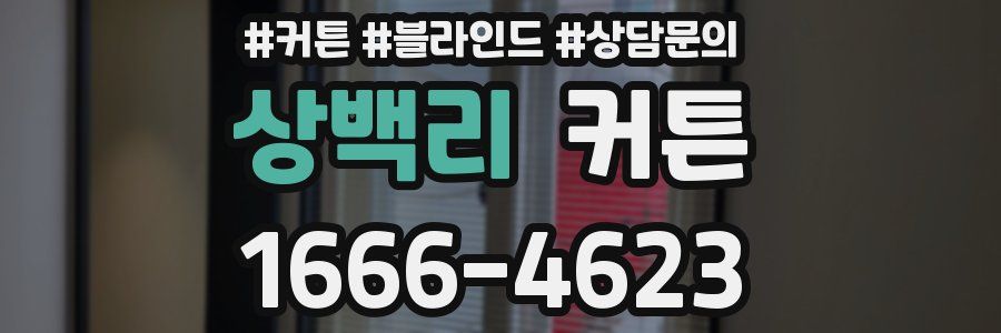 상백리 커튼