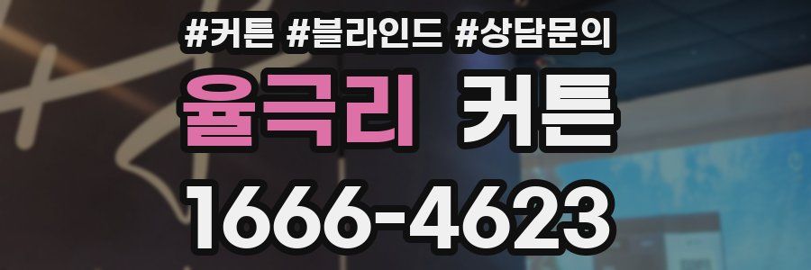 율극리 커튼