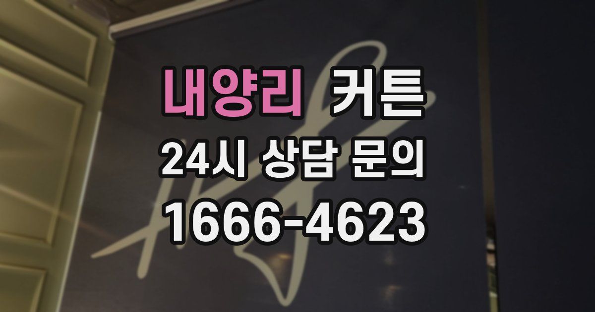 내양리 커튼