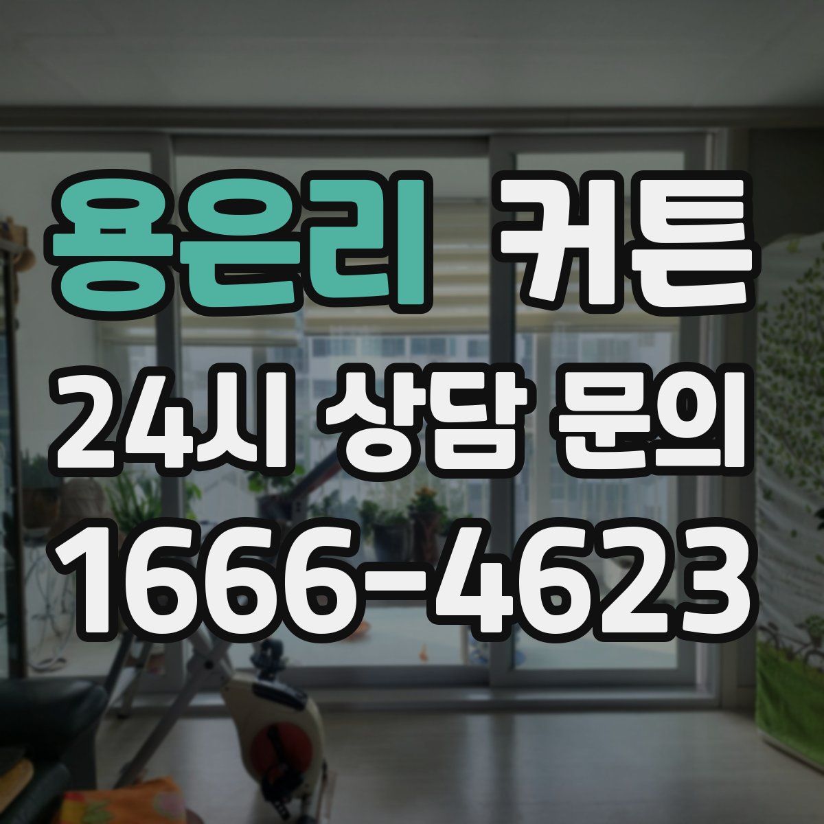 용은리 커튼