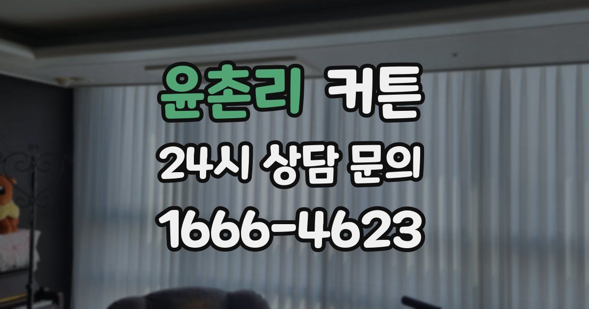 윤촌리 커튼