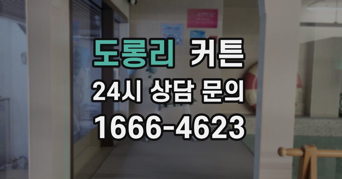 도롱리 커튼