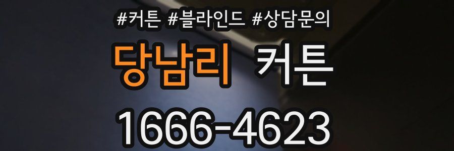 당남리 커튼