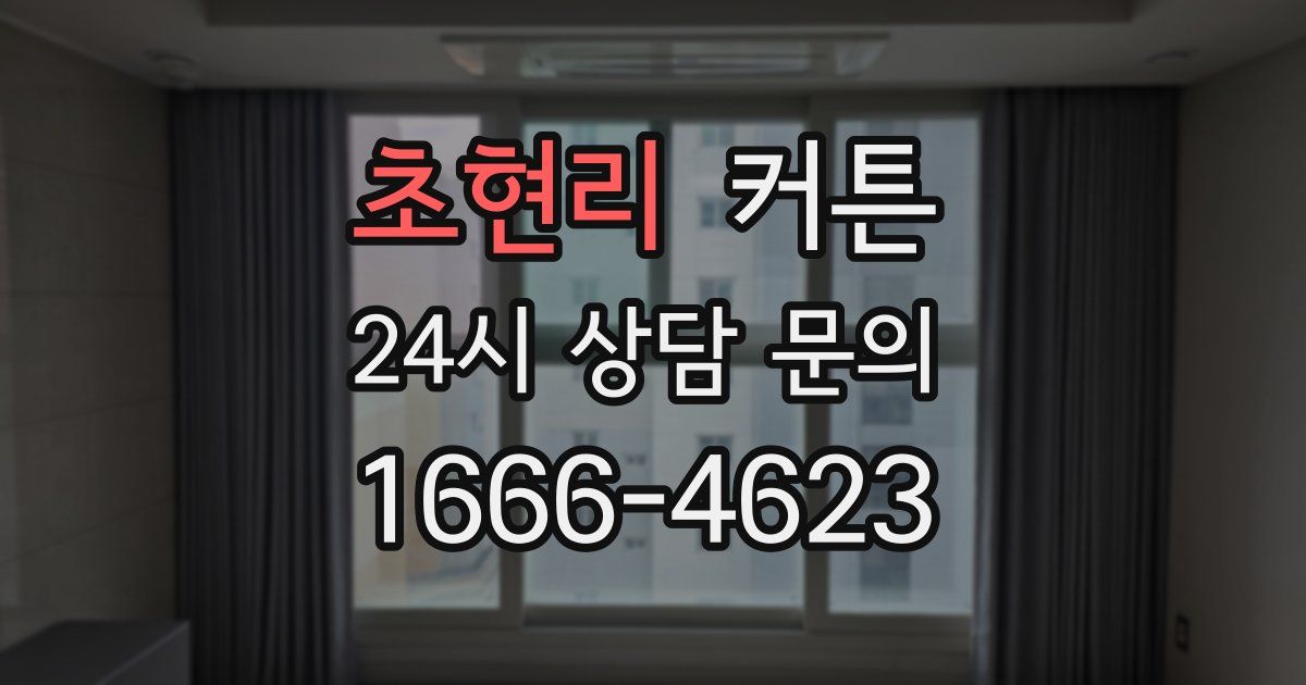 초현리 커튼
