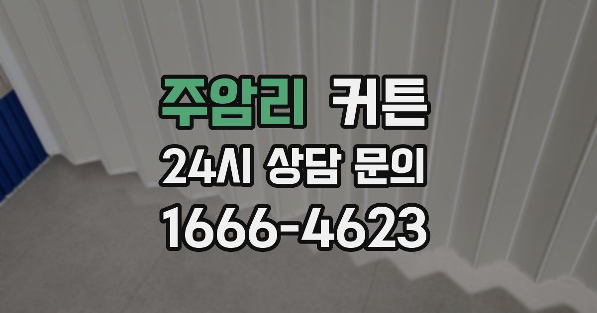 주암리 커튼