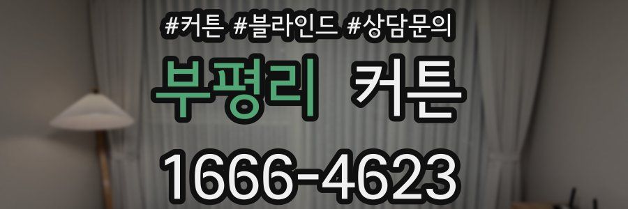 부평리 커튼