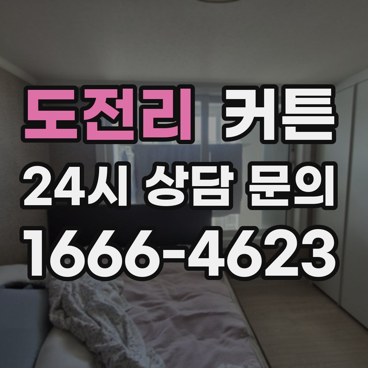 도전리 커튼