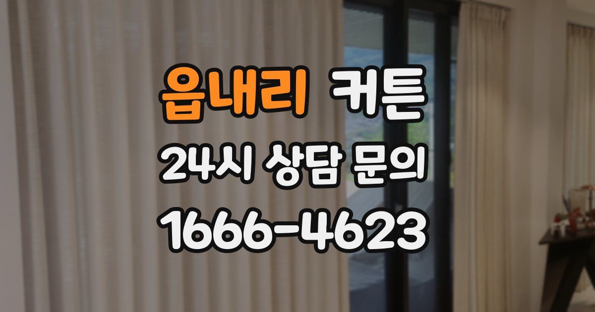 읍내리 커튼