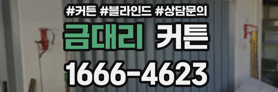 금대리 커튼