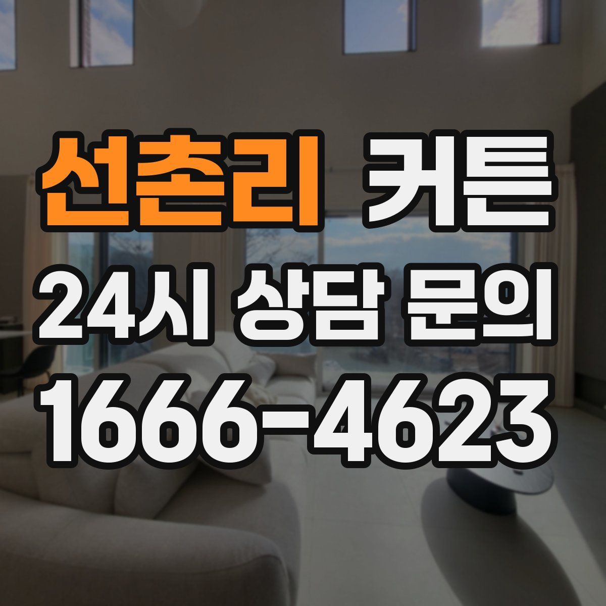 선촌리 커튼