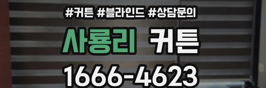 사룡리 커튼