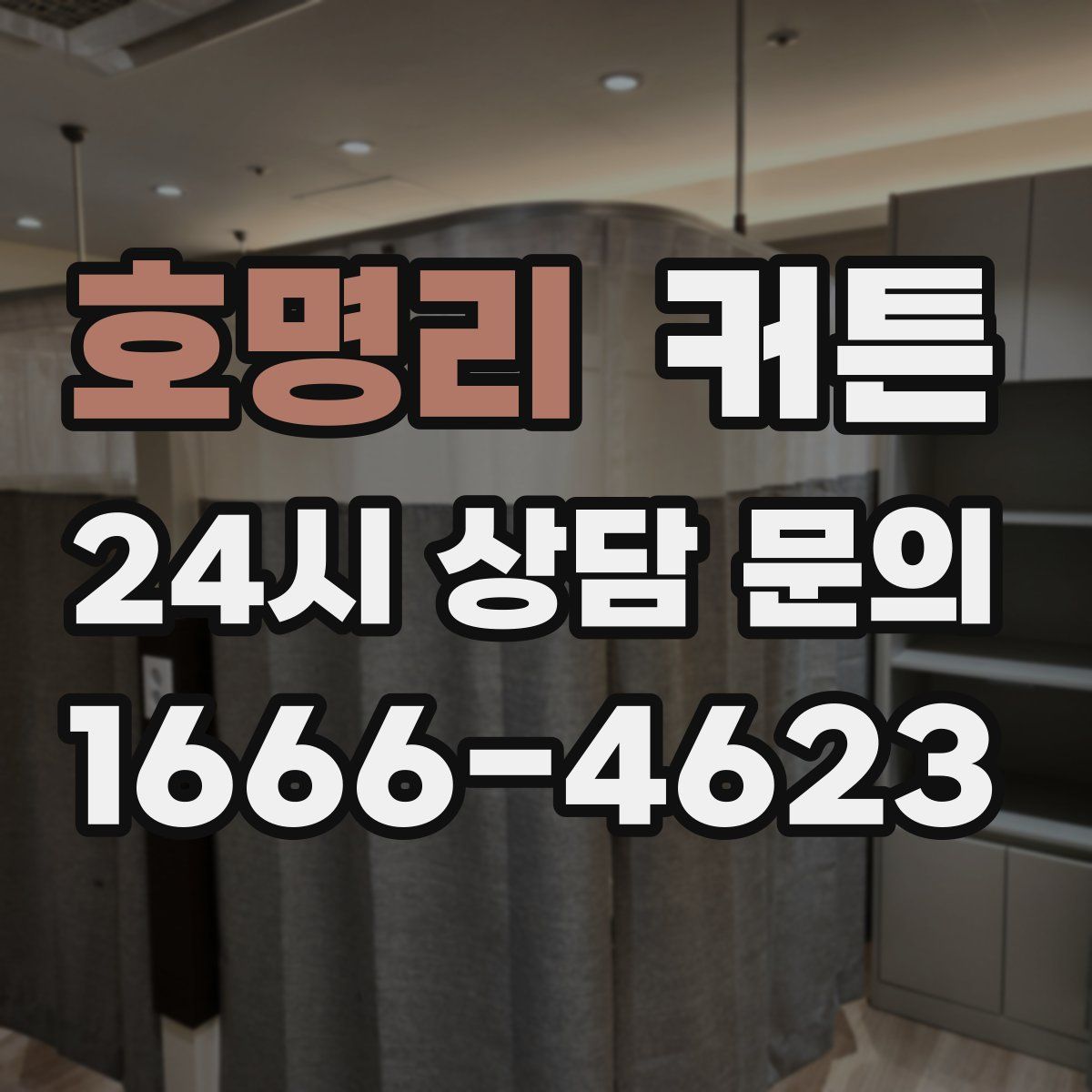 호명리 커튼