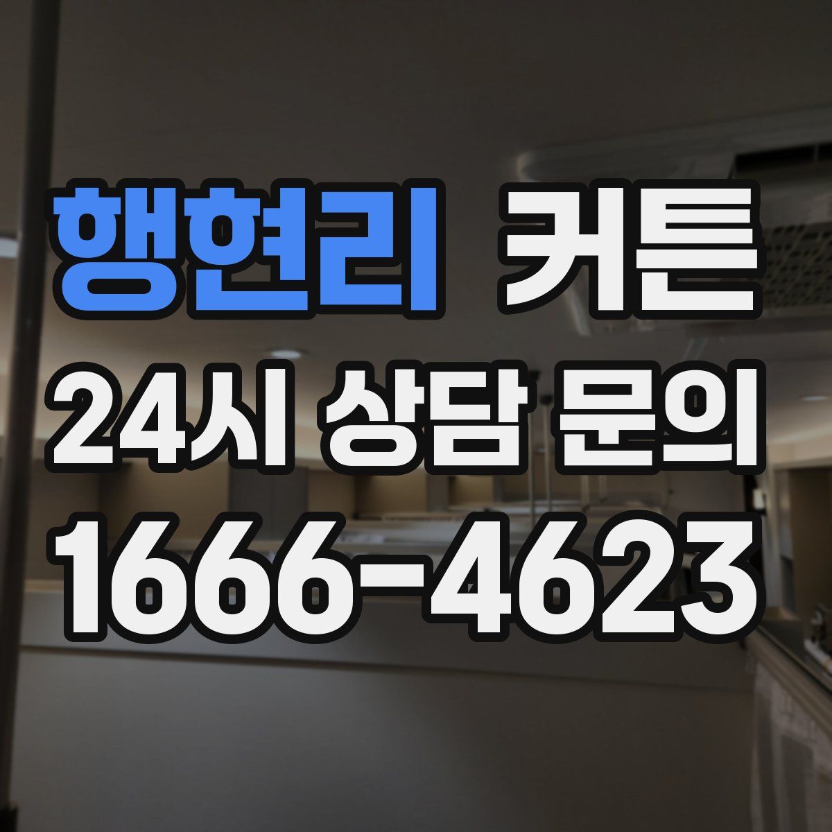행현리 커튼