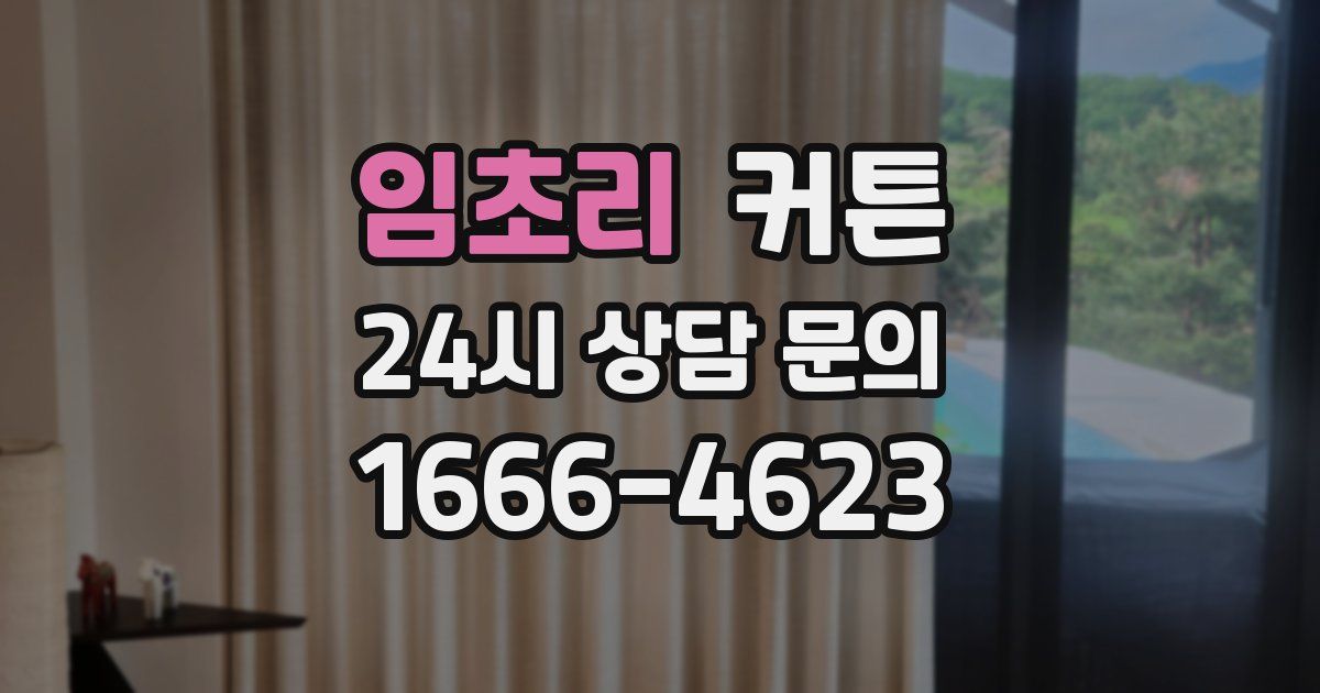 임초리 커튼
