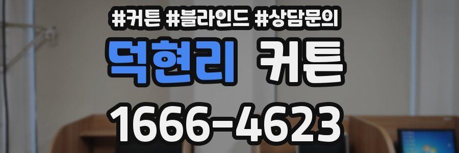 덕현리 커튼