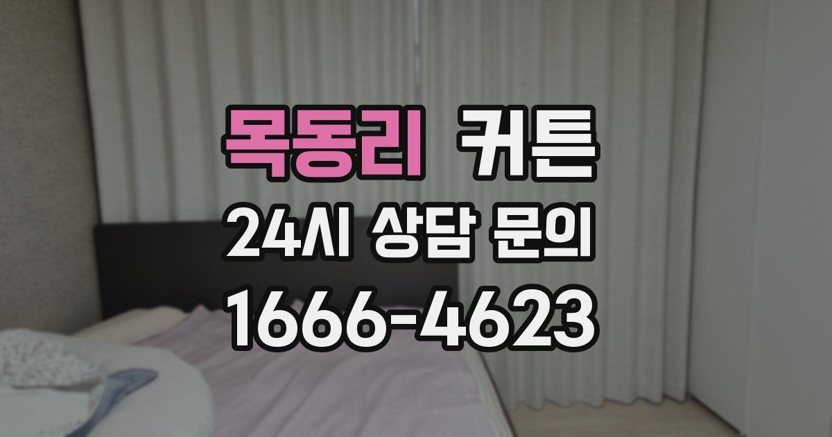 목동리 커튼