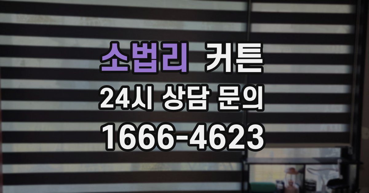 소법리 커튼