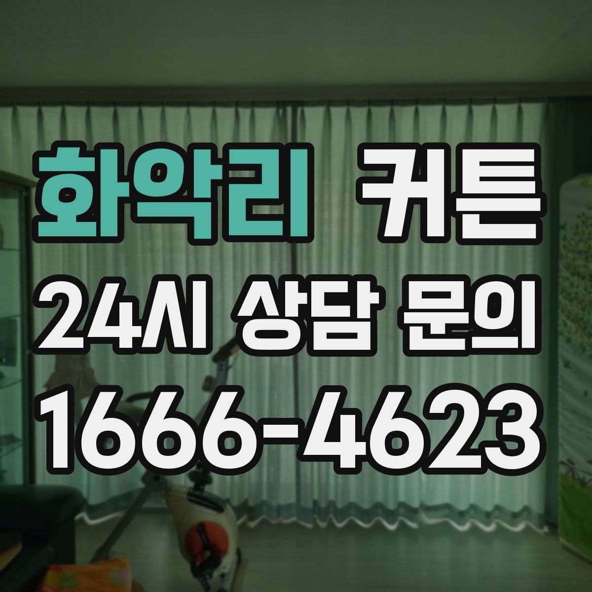 화악리 커튼
