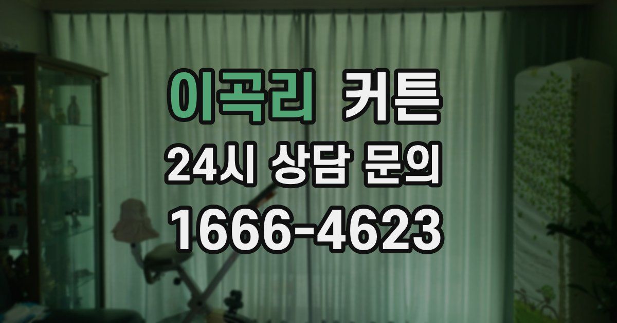 이곡리 커튼