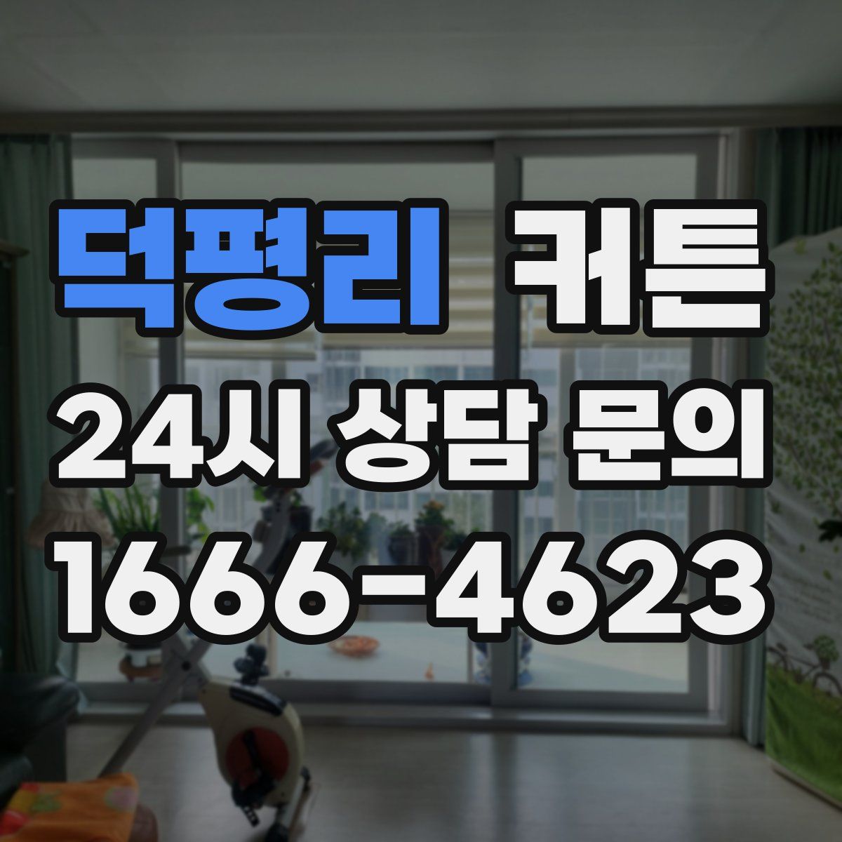 덕평리 커튼
