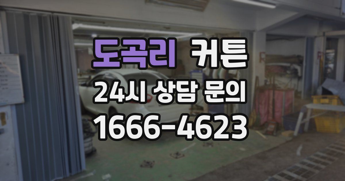 도곡리 커튼