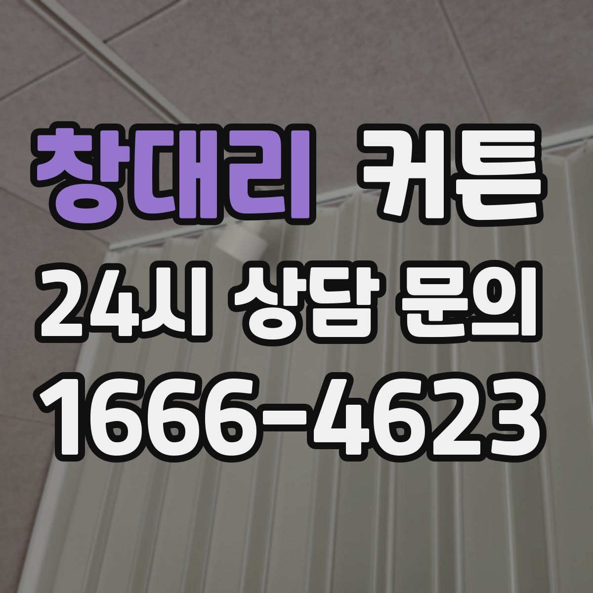 창대리 커튼