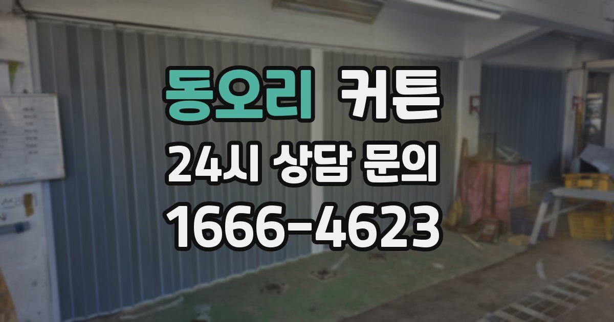 동오리 커튼