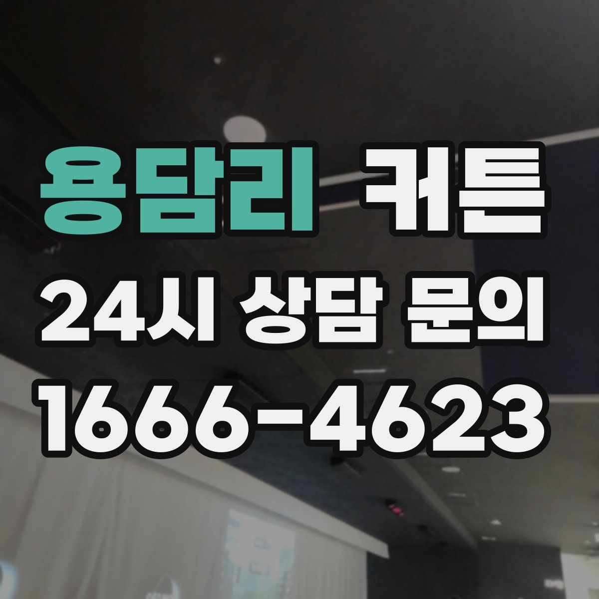용담리 커튼