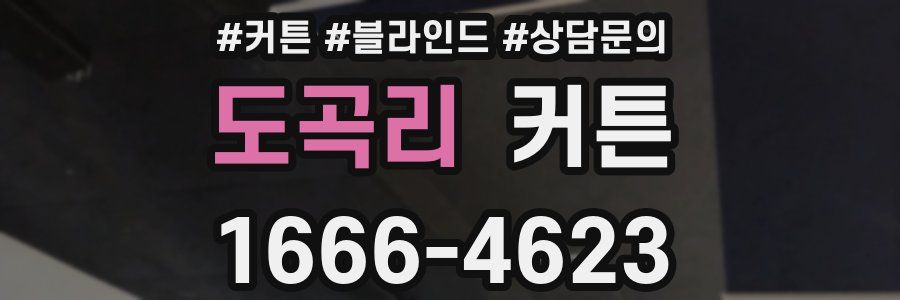 도곡리 커튼