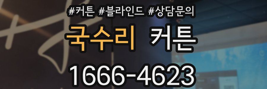 국수리 커튼