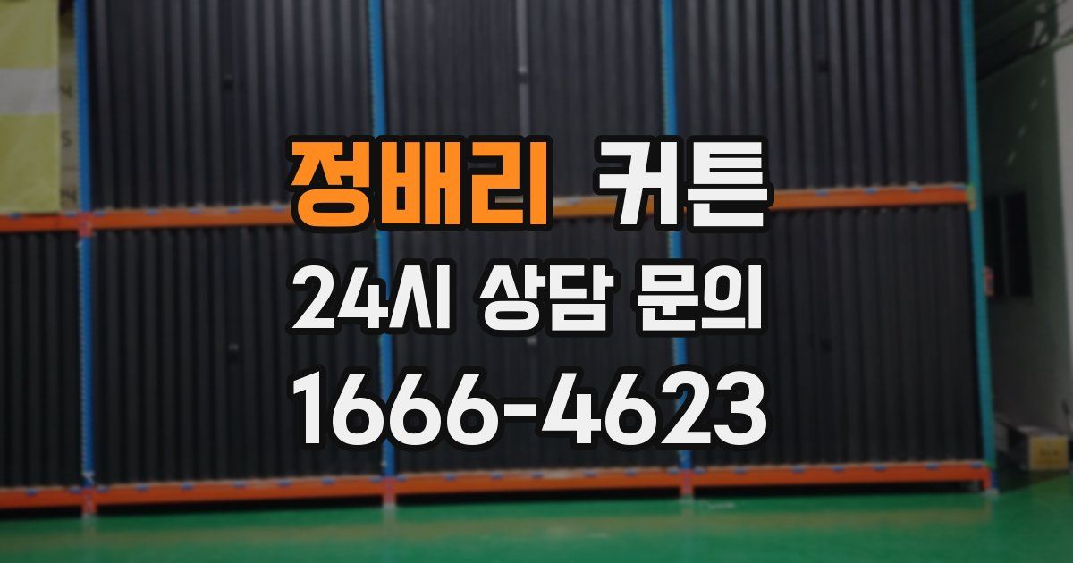 정배리 커튼
