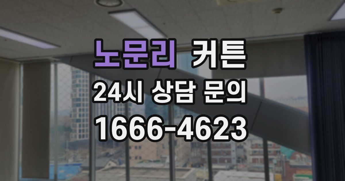 노문리 커튼