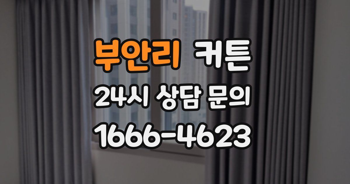 부안리 커튼