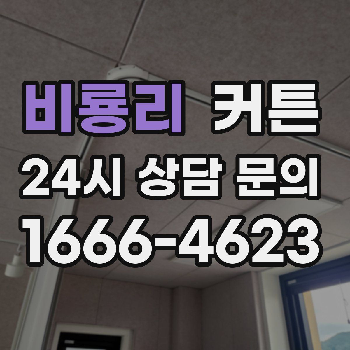 비룡리 커튼