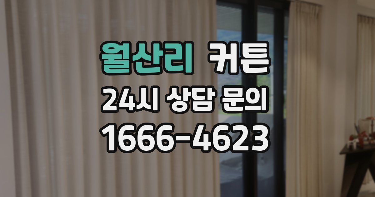 월산리 커튼