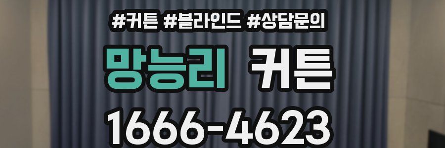 망능리 커튼