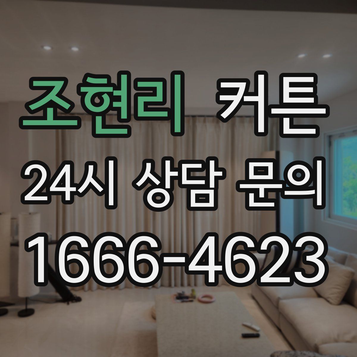 조현리 커튼