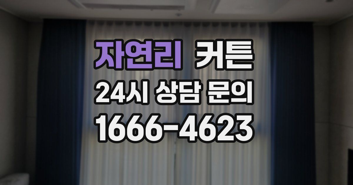 자연리 커튼