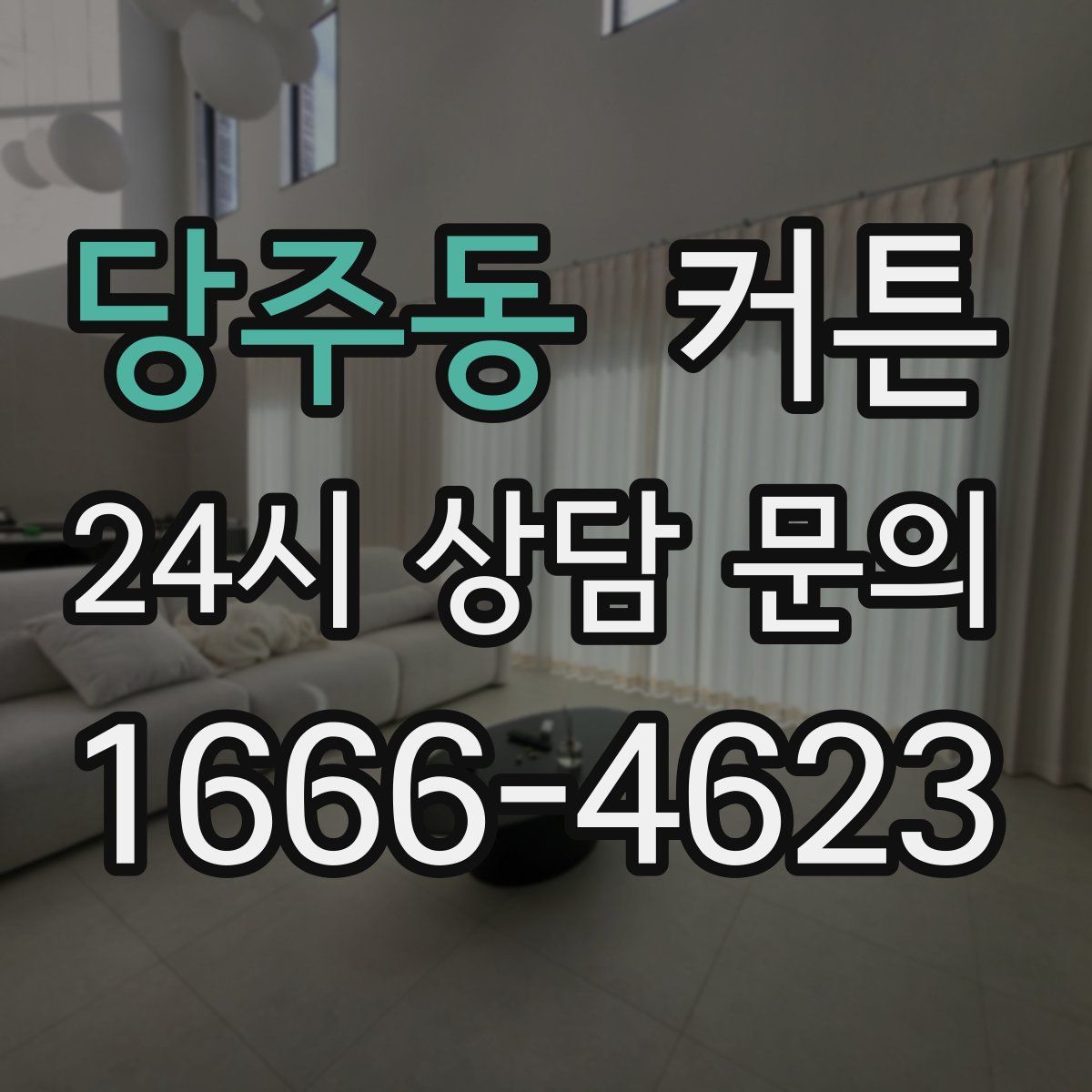 당주동 커튼