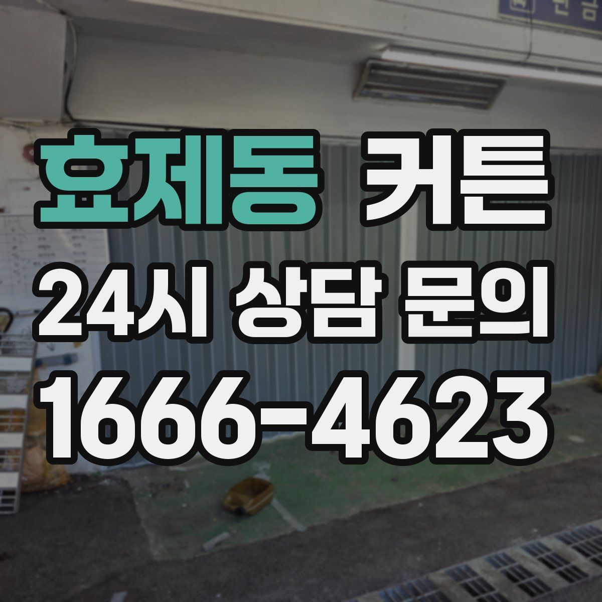 효제동 커튼