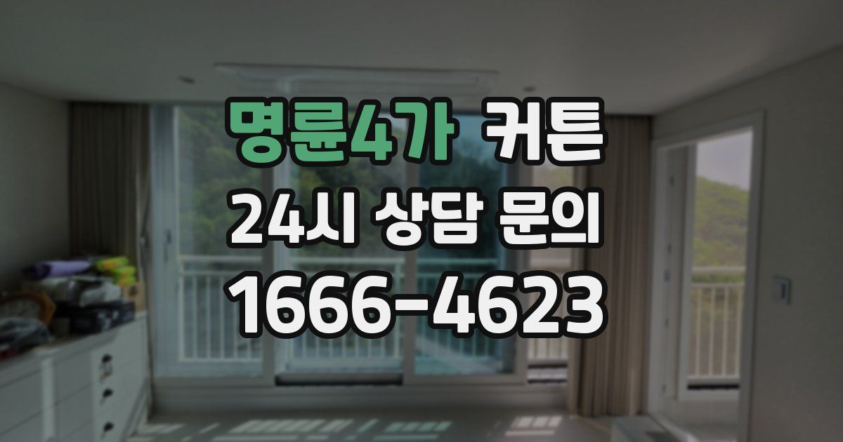 명륜4가 커튼