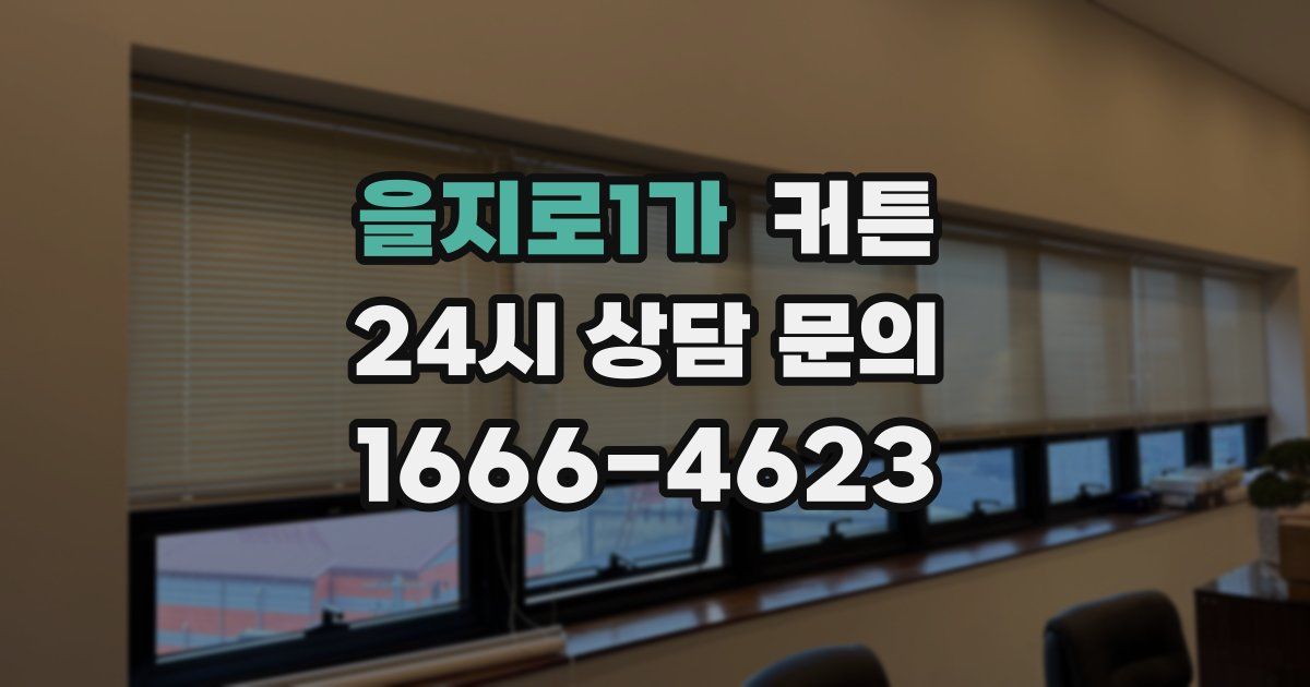 을지로1가 커튼