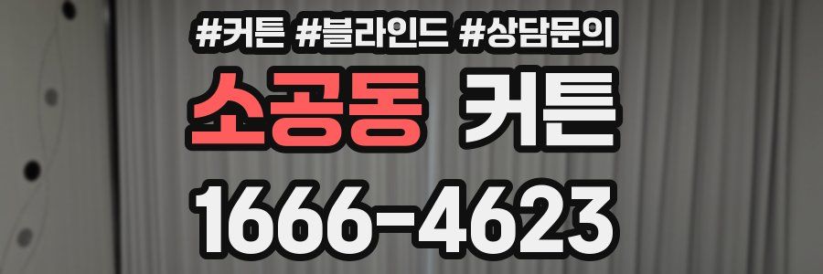 소공동 커튼