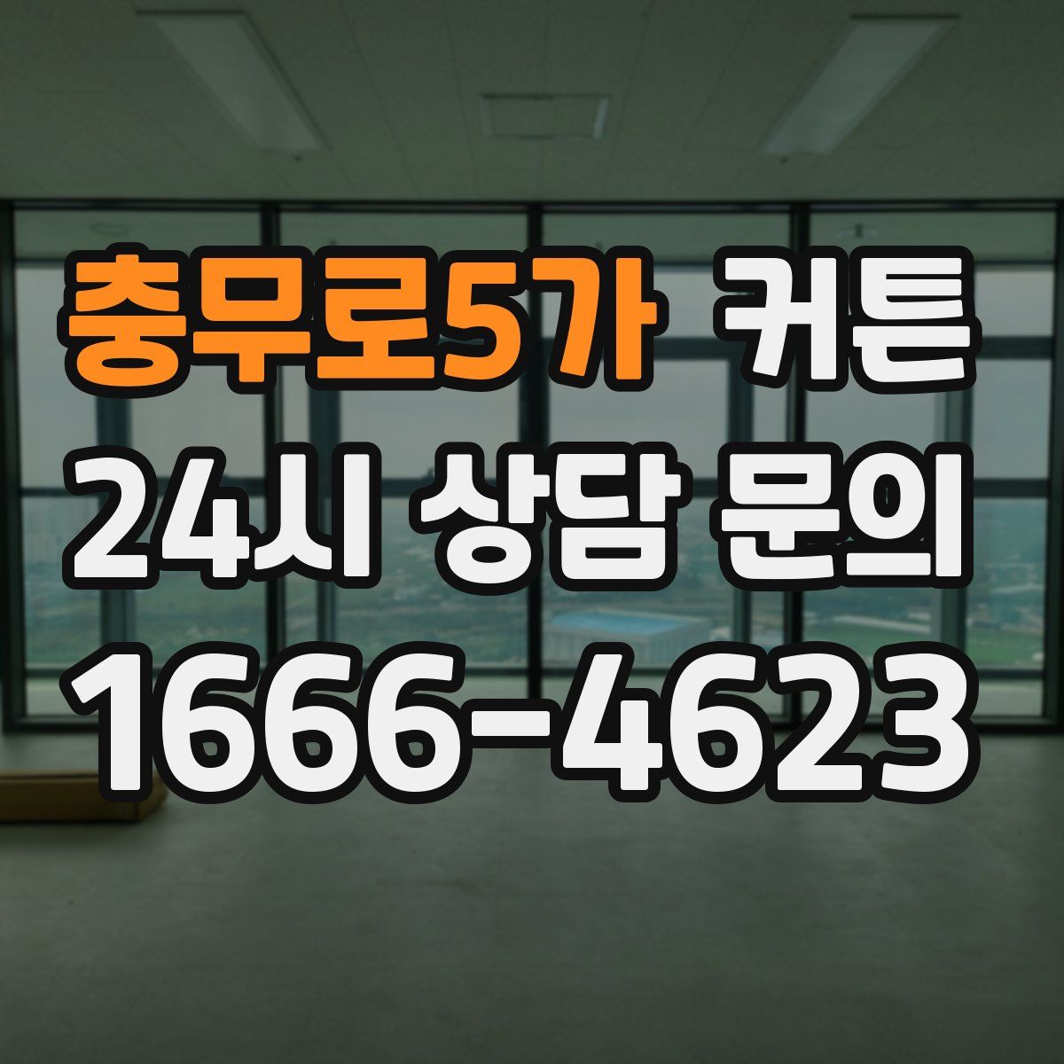 충무로5가 커튼