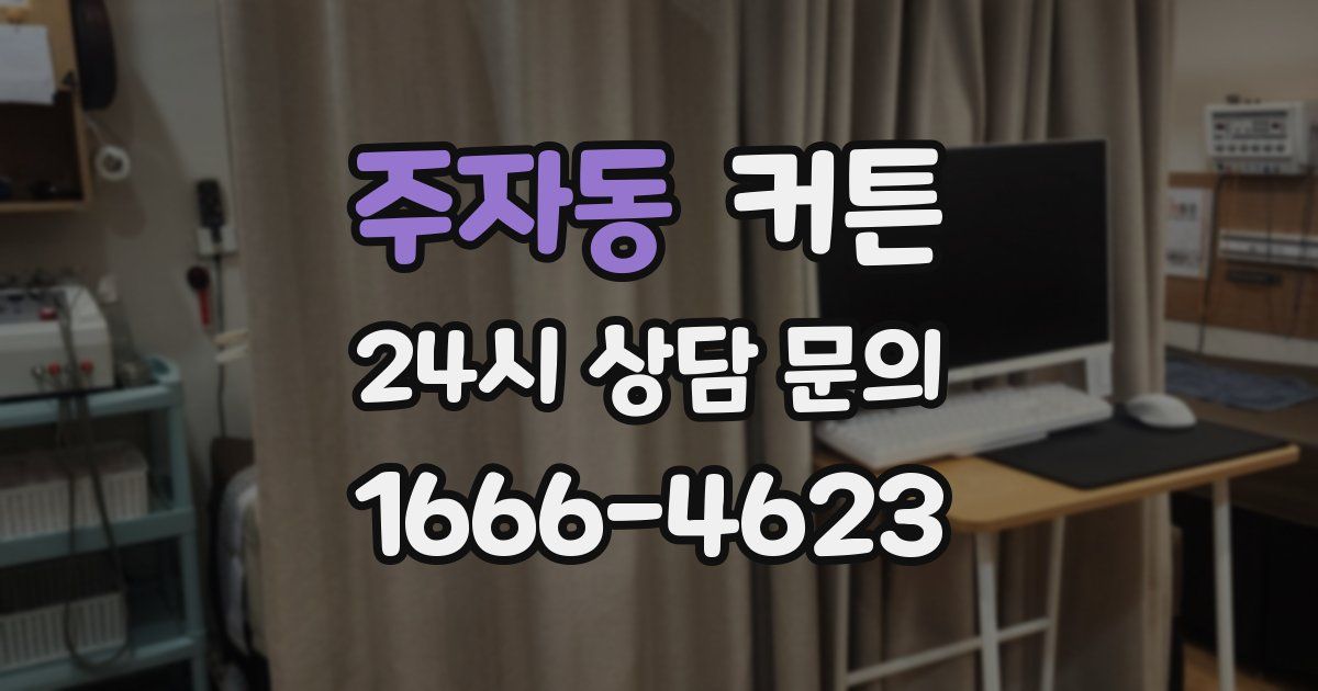 주자동 커튼