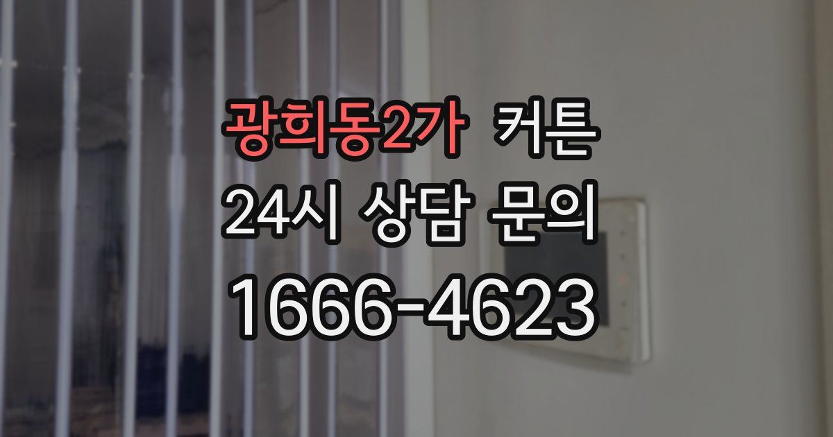 광희동2가 커튼